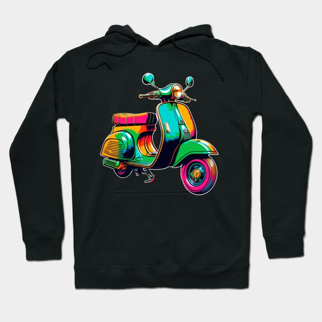 motopop Hoodie by retrocolorz